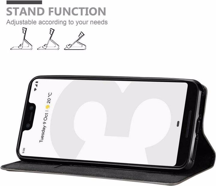 Actual product image Cadorabo Book Invisible Magnet Cover (Google Pixel 3 XL)