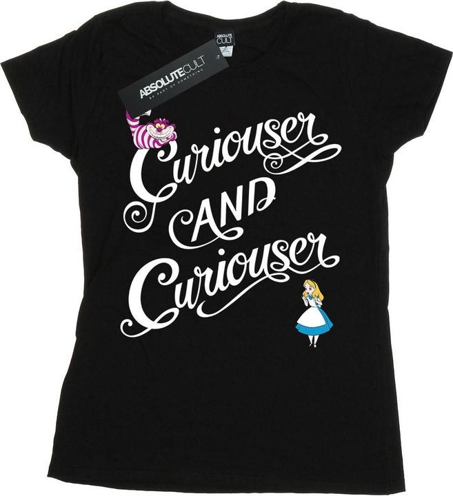 Disney Alice In Wonderland Curiouser TShirt (L)
