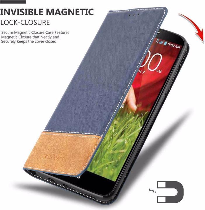 Productafbeelding Cadorabo Boek X Portemonnee Hoesje (LG G2)