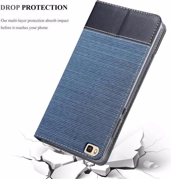 Productafbeelding Cadorabo Boek Jeans Optiek Cover (Huawei P8 Max)