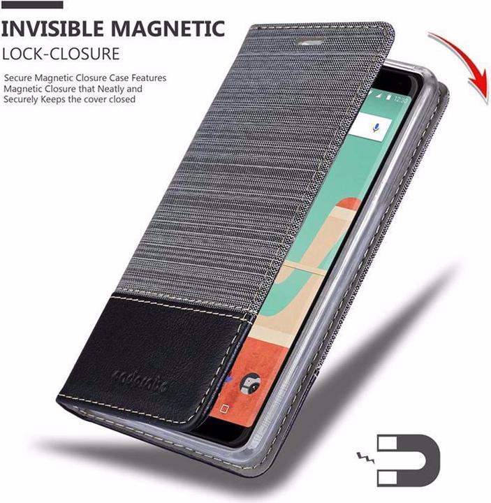 Image du produit Cadorabo Couverture look jeans Book (Wiko View Go)