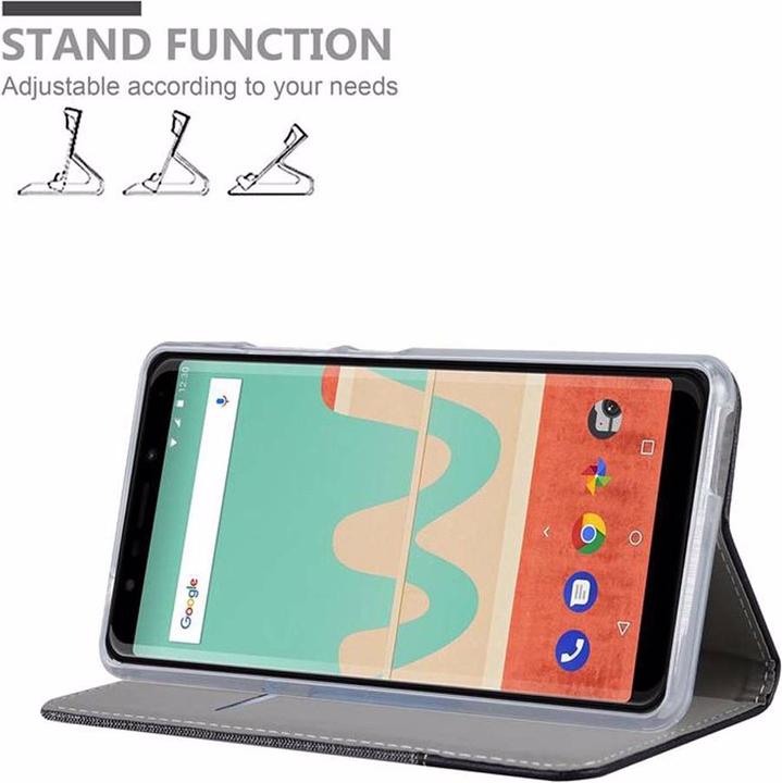 Image du produit Cadorabo Couverture look jeans Book (Wiko View Go)
