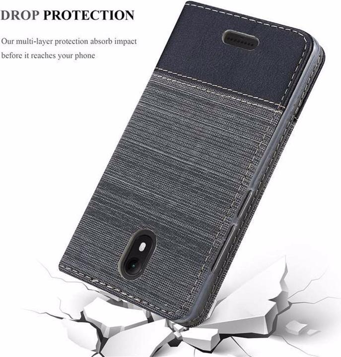 Image du produit Cadorabo Couverture look jeans Book (Wiko View Go)