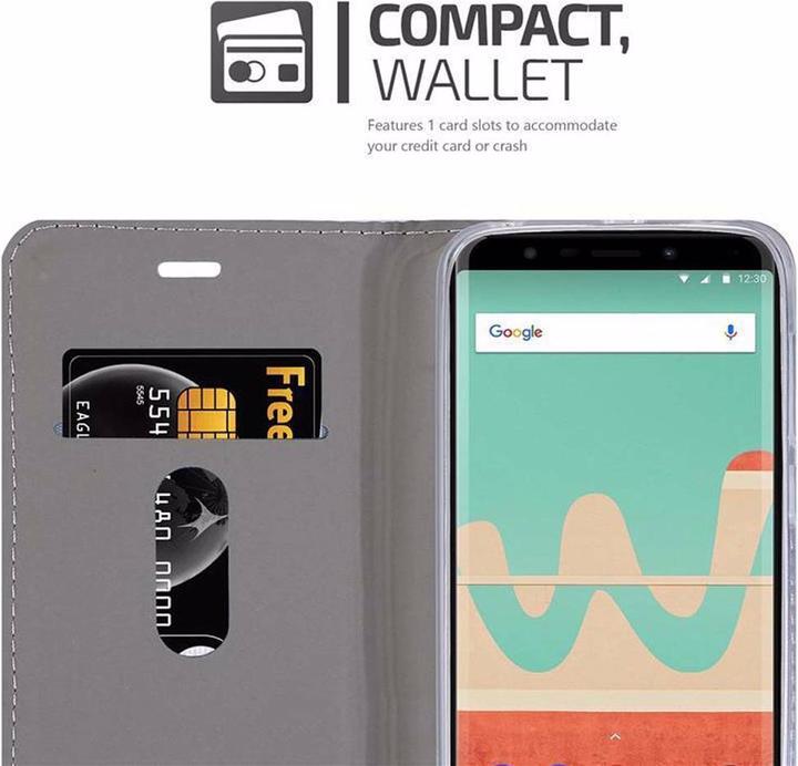 Image du produit Cadorabo Couverture look jeans Book (Wiko View Go)