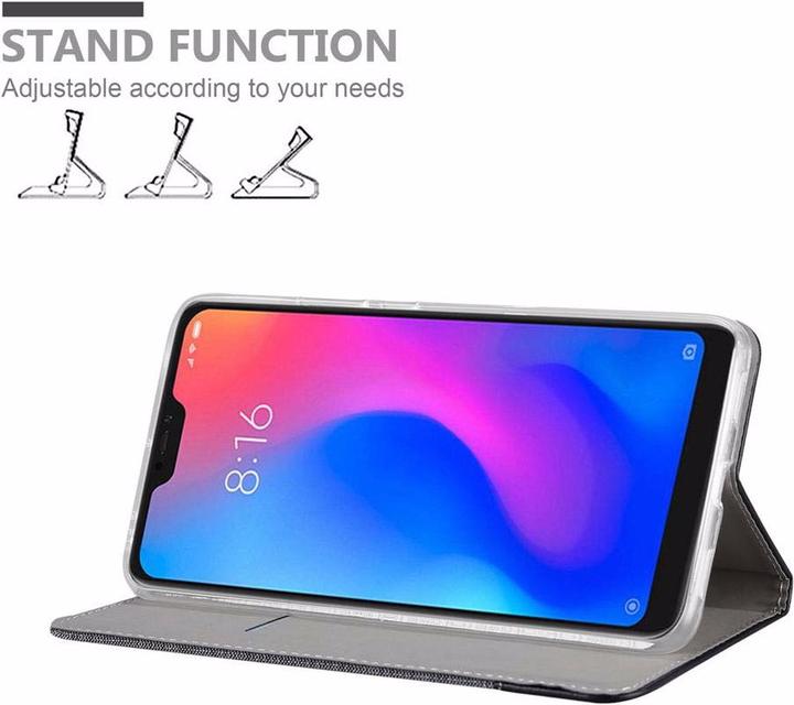 Image du produit Cadorabo Couverture look jeans Book (Mi A2 lite, Xiaomi Redmi 6 Pro)