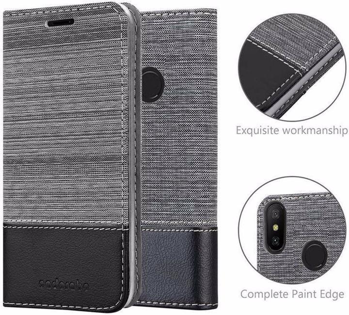 Image du produit Cadorabo Couverture look jeans Book (Mi A2 lite, Xiaomi Redmi 6 Pro)