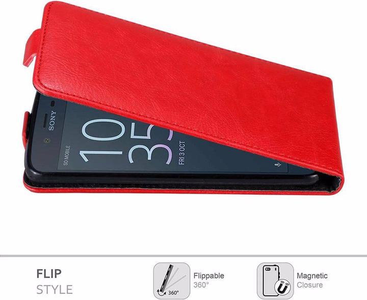 Produktbild Cadorabo Flip wie Invisible Cover (Sony Xperia XZ)