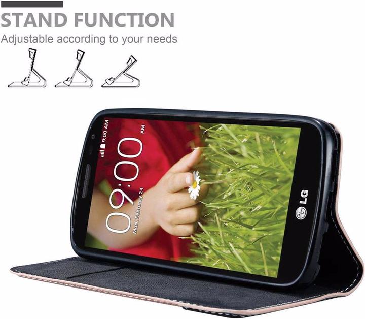Actual product image Cadorabo Book X Wallet Cover (LG G2 Mini)