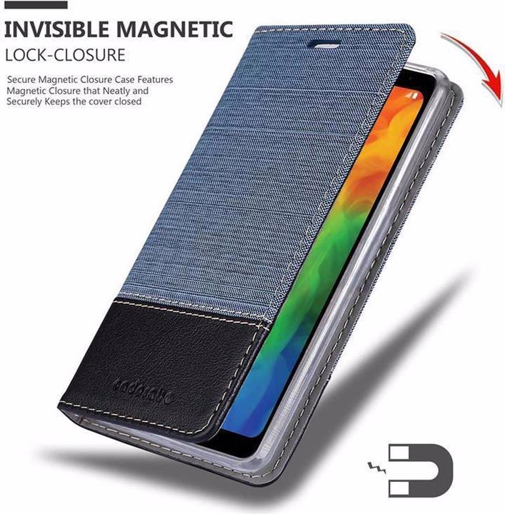 Productafbeelding Cadorabo Boek Jeans Optiek Cover (LG Q7a)