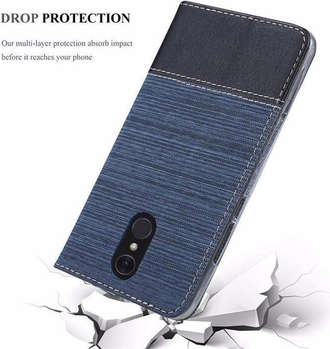 Productafbeelding Cadorabo Boek Jeans Optiek Cover (LG Q7a)