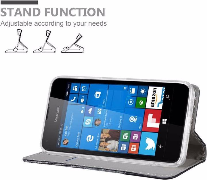 Actual product image Cadorabo Book Jeans Optics Cover (Microsoft Lumia 550)