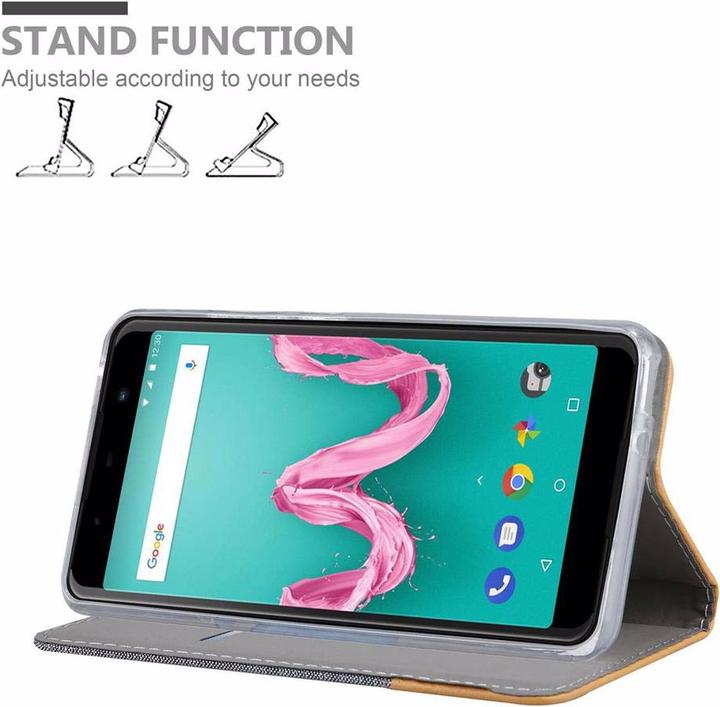 Productafbeelding Cadorabo Boek Jeans Optiek Cover (Wiko Lenny 5)