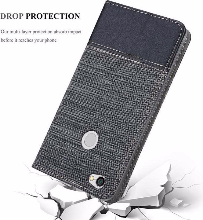 Actual product image Cadorabo Book Jeans Optics Cover (Xiaomi Redmi Note 5A Prime)