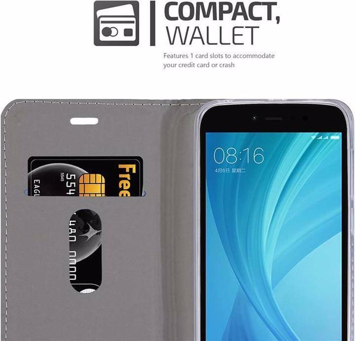 Actual product image Cadorabo Book Jeans Optics Cover (Xiaomi Redmi Note 5A Prime)