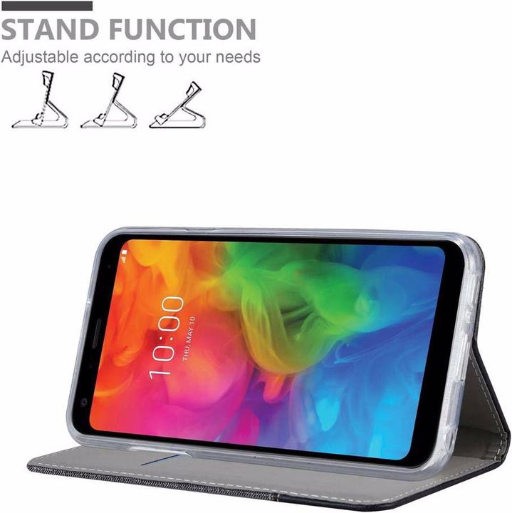 Image du produit Cadorabo Couverture look jeans Book (LG Q7a)