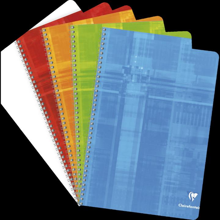 Image du produit Clairefontaine Carnet à spirale (A4, Quadrillé, Couverture rigide)