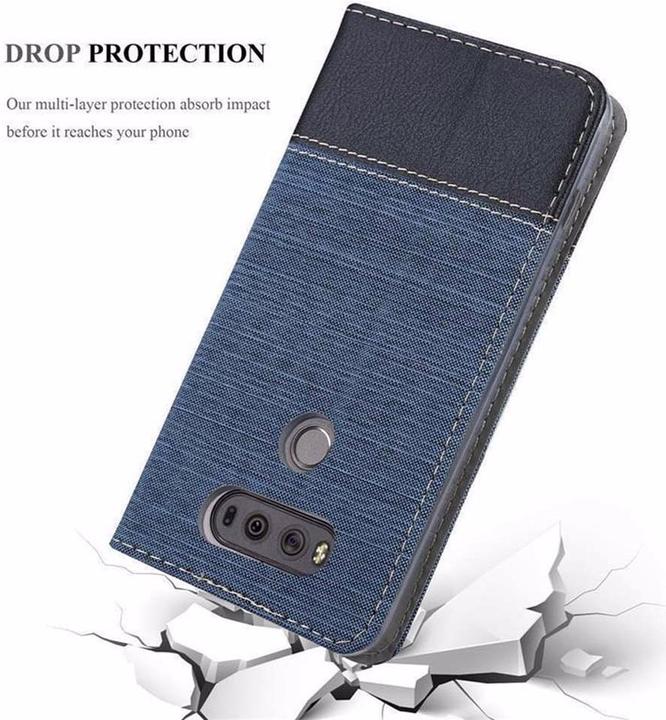 Actual product image Cadorabo Book Jeans Optics Cover (LG V20)