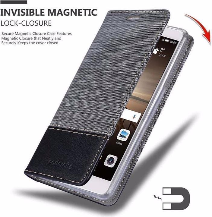 Produktbild Cadorabo Book Jeans Optik Cover (Huawei Mate 9)