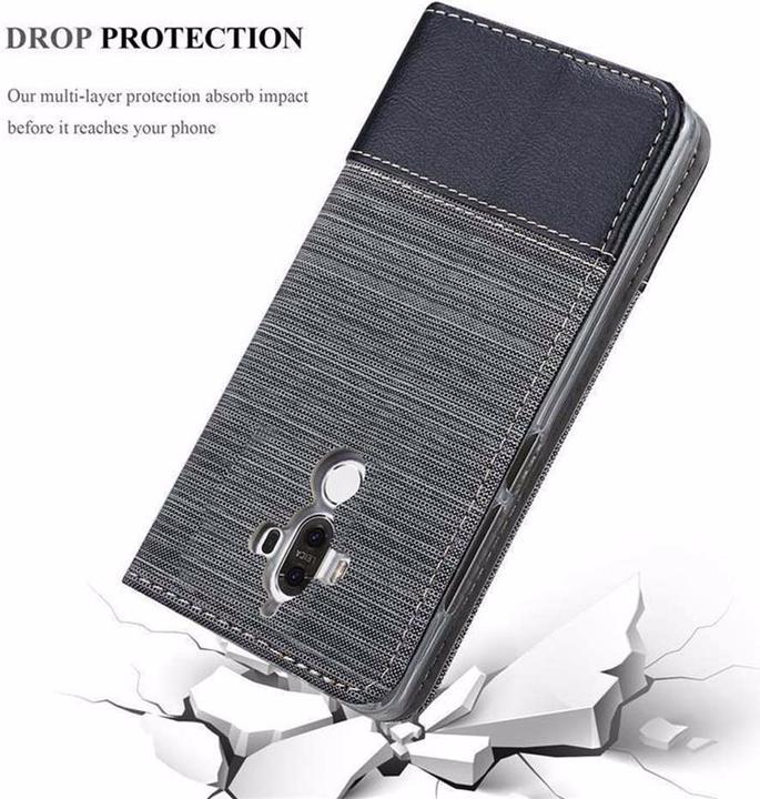 Produktbild Cadorabo Book Jeans Optik Cover (Huawei Mate 9)