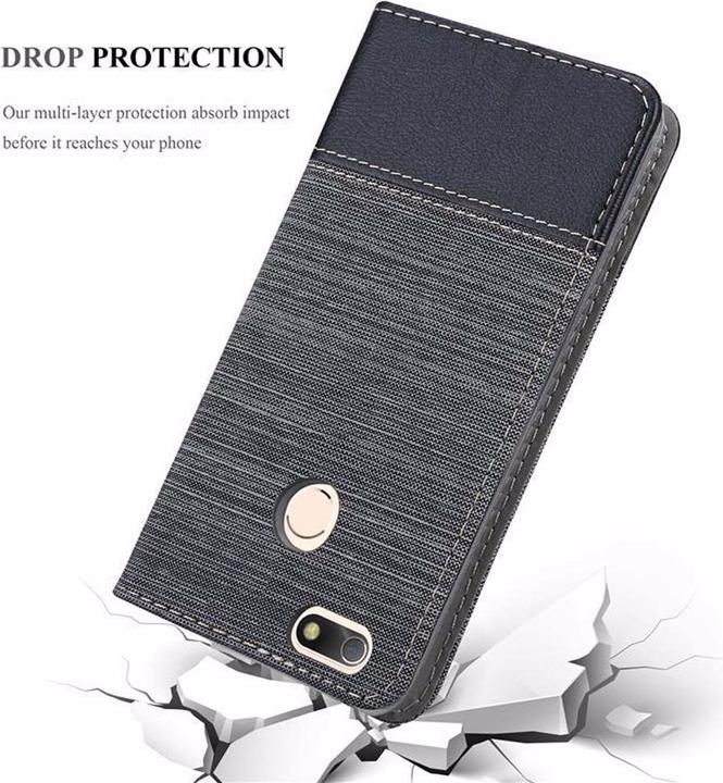 Actual product image Cadorabo Book Jeans Optics Cover (Huawei Enjoy 7)