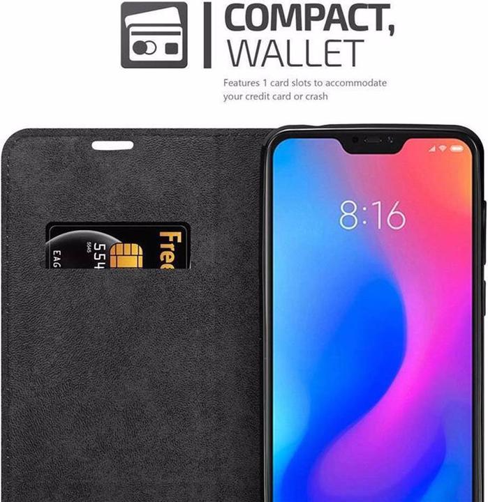 Productafbeelding Cadorabo Boek Onzichtbare Magneethoes (Xiaomi Mi A2 lite, Xiaomi Redmi 6 Pro)