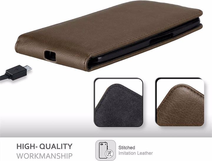 Produktbild Cadorabo Flip wie Invisible Cover (Google Nexus 6)