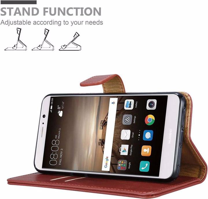 Actual product image Cadorabo Book Luxury Cover (Mate 9)