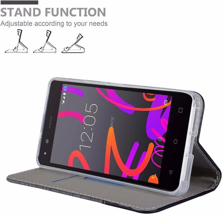 Actual product image Cadorabo Book Jeans Optics Cover (BQ Aquaris M5)