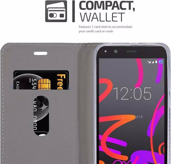 Actual product image Cadorabo Book Jeans Optics Cover (BQ Aquaris M5)