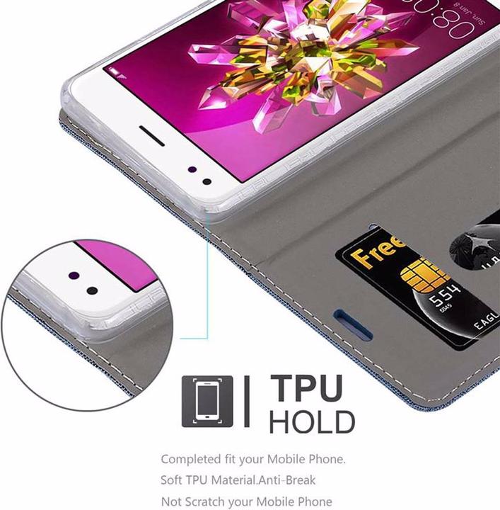 Productafbeelding Cadorabo Boek Jeans Optiek Cover (Huawei Enjoy 7)