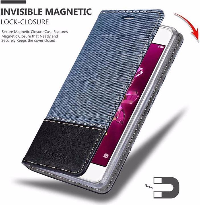 Productafbeelding Cadorabo Boek Jeans Optiek Cover (Huawei Enjoy 7)