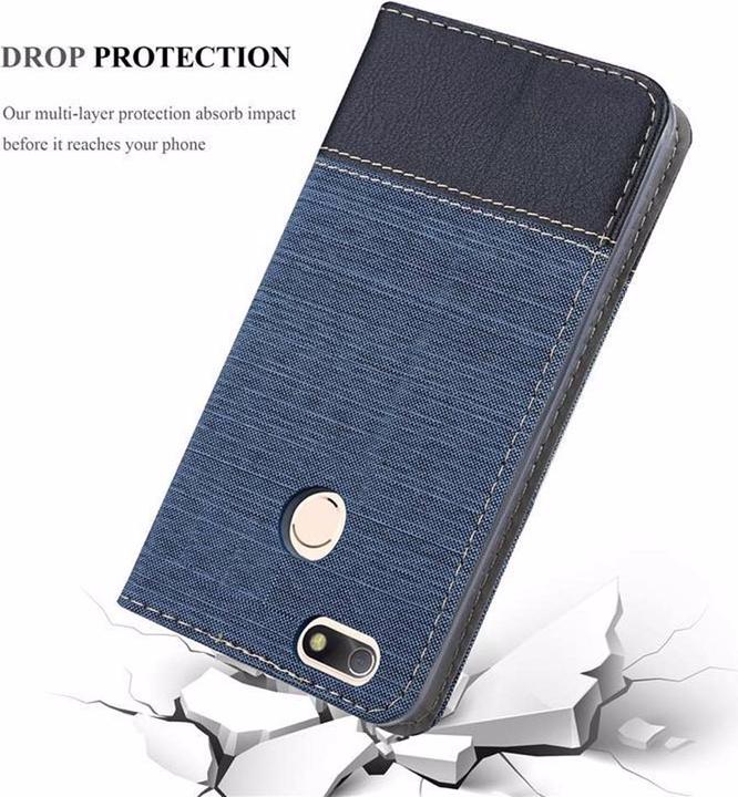 Productafbeelding Cadorabo Boek Jeans Optiek Cover (Huawei Enjoy 7)