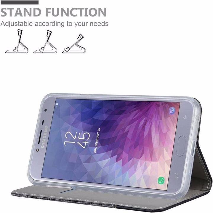 Image du produit Cadorabo Couverture look jeans Book (Samsung Galaxy J4 (2018))