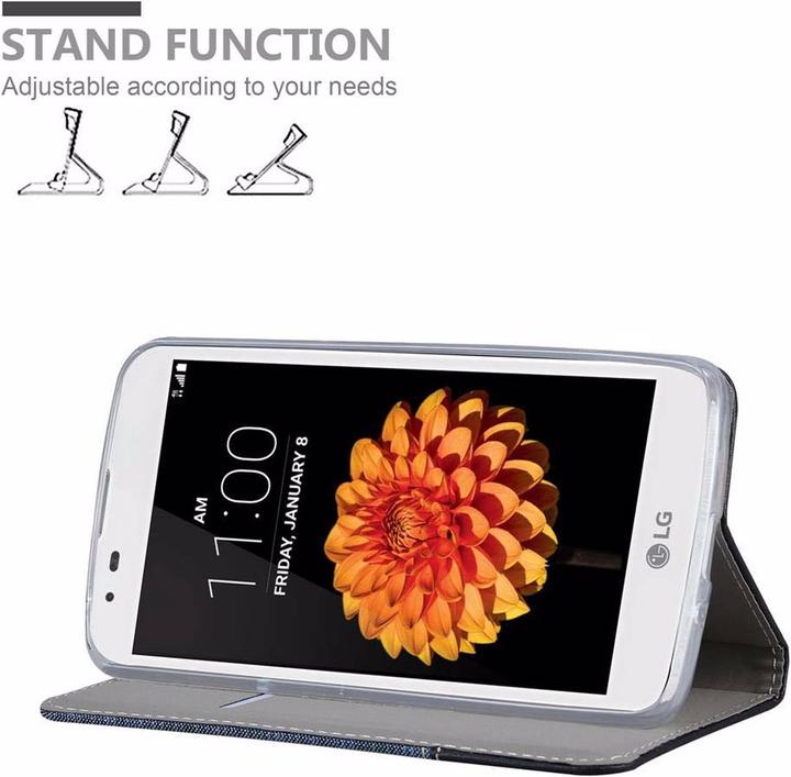 Productafbeelding Cadorabo Boek Jeans Optiek Cover (LG K7)