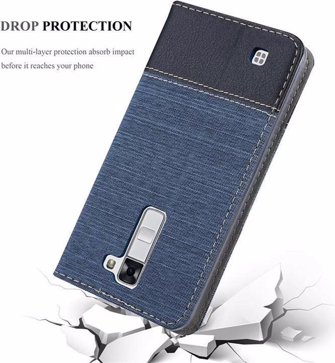 Productafbeelding Cadorabo Boek Jeans Optiek Cover (LG K7)