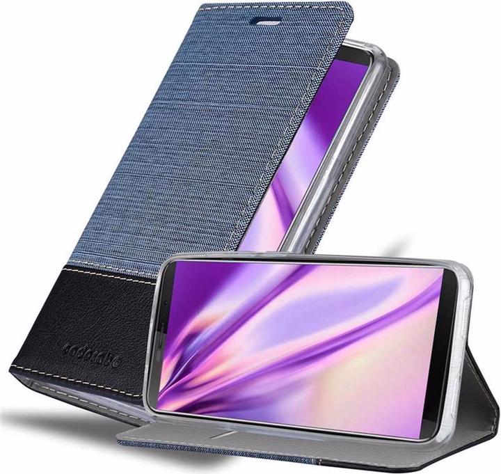 Actual product image Cadorabo Book Jeans Optics Cover (Samsung Galaxy J3)