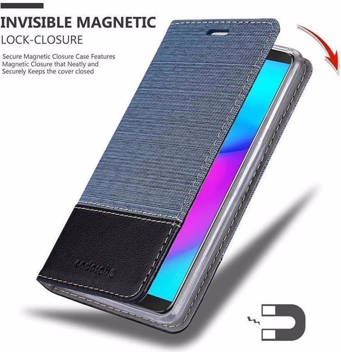 Actual product image Cadorabo Book Jeans Optics Cover (Samsung Galaxy J3)