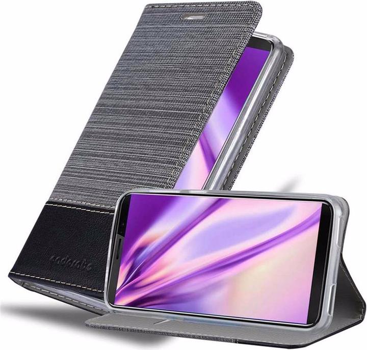 Actual product image Cadorabo Book Jeans Optics Cover (Samsung Galaxy J3 Pro)