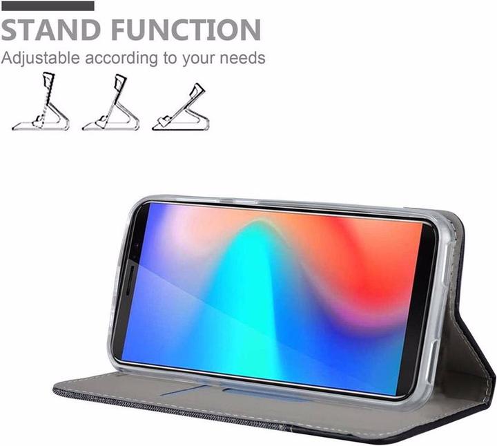 Actual product image Cadorabo Book Jeans Optics Cover (Samsung Galaxy J3 Pro)