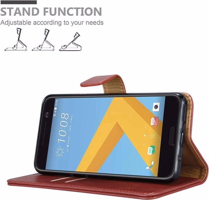 Actual product image Cadorabo Book Luxury Cover (HTC One M10)