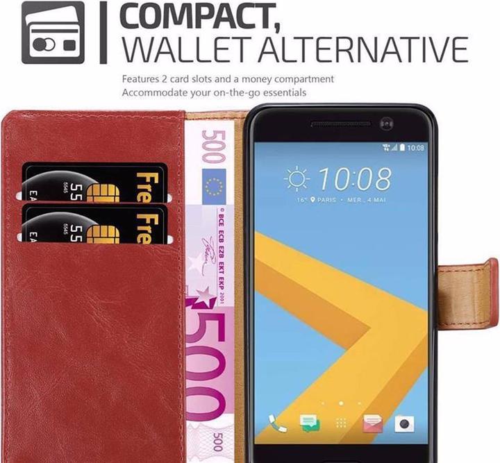 Actual product image Cadorabo Book Luxury Cover (HTC One M10)