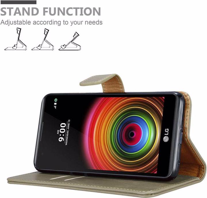 Productafbeelding Cadorabo Boek Luxe Omslag (LG X Power)