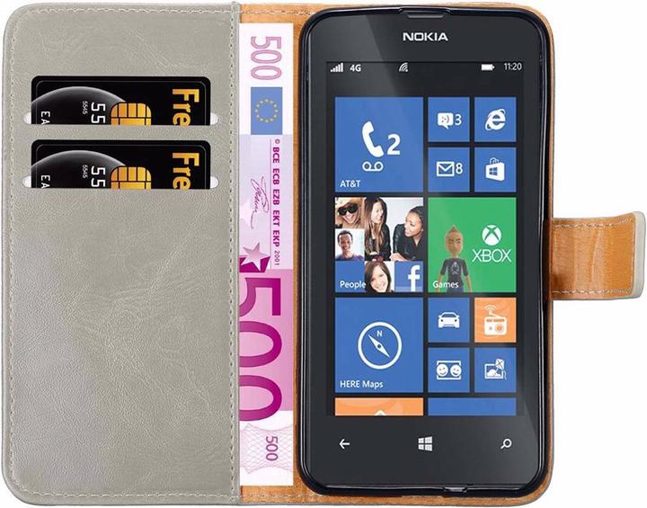 Actual product image Cadorabo Book Luxury Cover (Nokia Lumia 520)