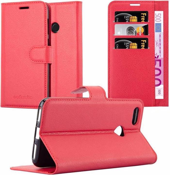 Actual product image Cadorabo Book with stand function cover (Huawei Enjoy 7)
