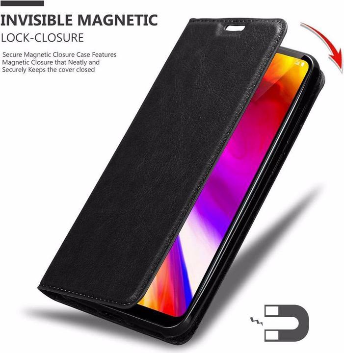 Actual product image Cadorabo Book Invisible Magnet Cover (G7 ThinQ)