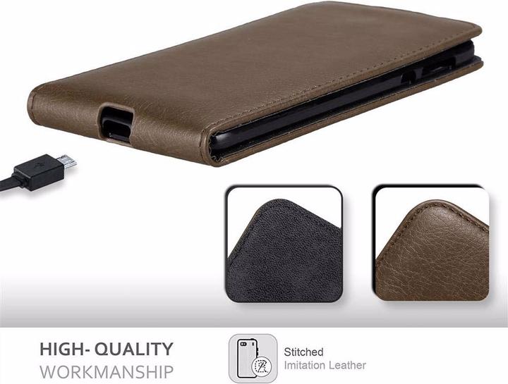 Produktbild Cadorabo Flip wie Invisible Cover (Motorola Moto Z)
