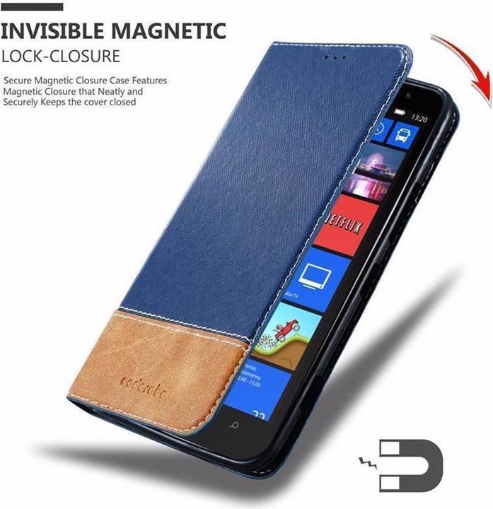 Produktbild Cadorabo Book X-Wallet Cover (Nokia Lumia 1320)