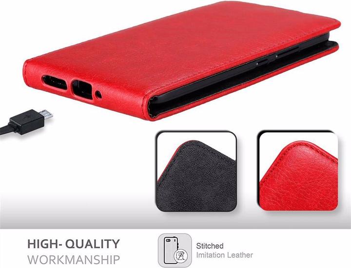 Actual product image Cadorabo Flip like Invisible Cover (Motorola Moto G5S)