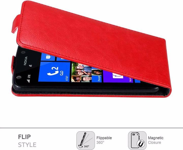 Actual product image Cadorabo Flip like Invisible Cover (Nokia Lumia 925)