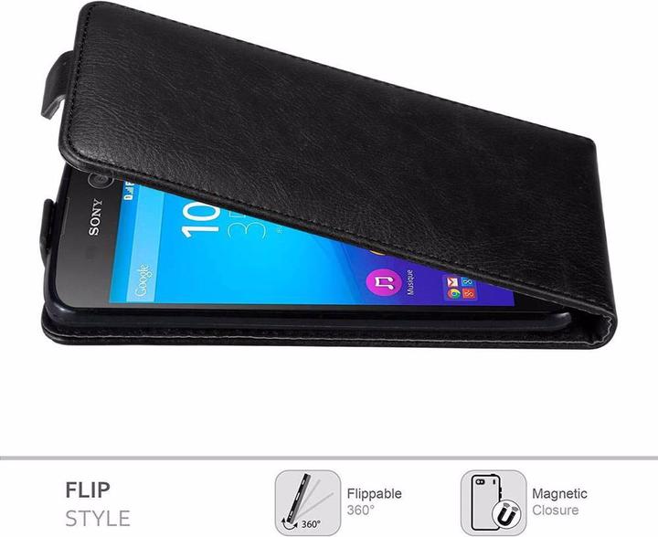Actual product image Cadorabo Flip like Invisible Cover (Sony Xperia M5)